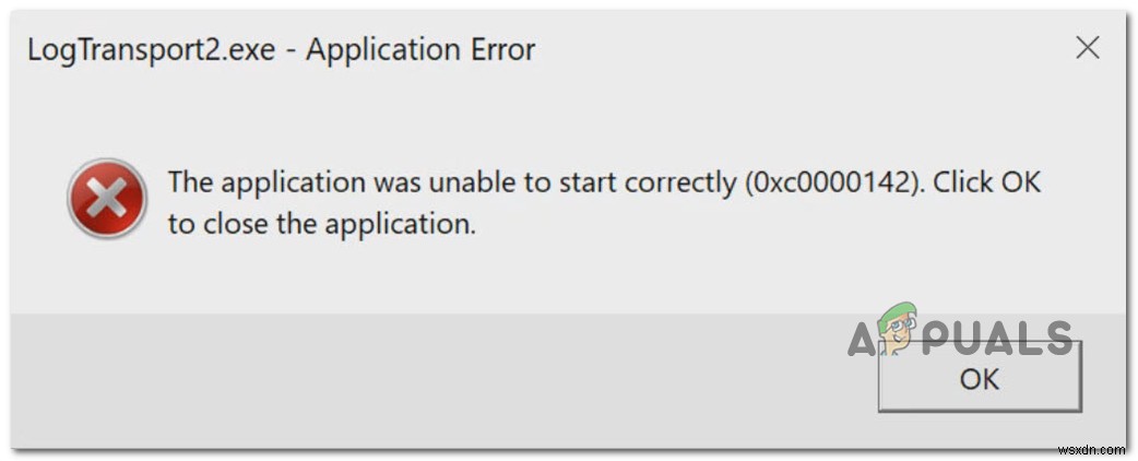 LogTransport2.exe एप्लिकेशन त्रुटि को कैसे ठीक करें 