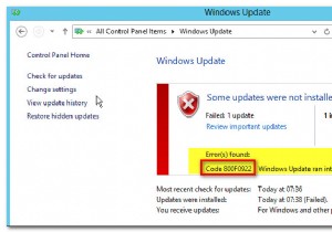 विंडोज 7 / 8.1 / 10 . पर त्रुटि कोड 800F0922 को कैसे ठीक करें 