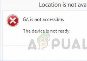 फिक्स:डिवाइस विंडोज 7, 8 और 10 . पर तैयार नहीं है 