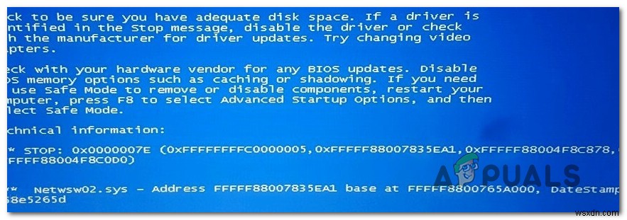 Netwsw02.sys के कारण होने वाले रैंडम BSOD को कैसे ठीक करें? 