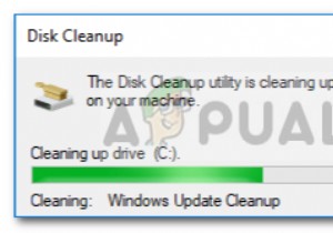 फिक्स:डिस्क क्लीनअप  विंडोज अपडेट क्लीनअप  पर अटक गया 