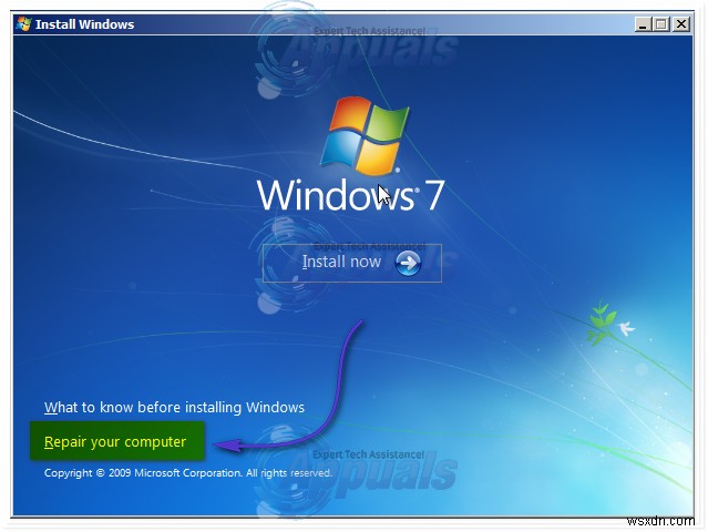 Windows 7 पर स्टार्टअप रिपेयर लूप को कैसे ठीक करें