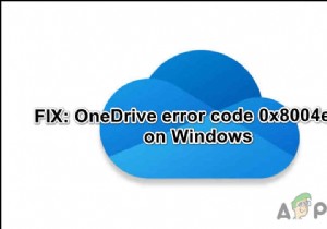 OneDrive पर  त्रुटि कोड 0x8004e4a2  को कैसे ठीक करें? 