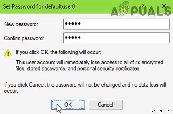 विंडोज़ पर Defaultuser0 पासवर्ड कैसे निकालें? 