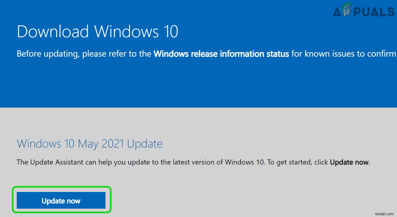 संस्करण 21H1 के लिए Windows अद्यतन त्रुटि 0x800f0984 को ठीक करने के तरीके 