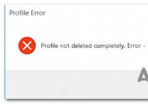 फिक्स:विंडोज 10 पर  प्रोफाइल पूरी तरह से डिलीट नहीं हुई  एरर 