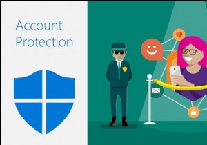 विंडोज 10 में अकाउंट प्रोटेक्शन एरिया को कैसे छिपाएं? 