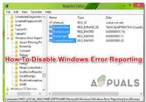विंडोज 10 में एरर रिपोर्टिंग को डिसेबल कैसे करें 