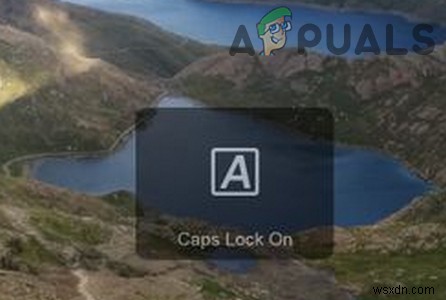 विंडोज 10 में स्क्रीन नोटिफिकेशन पर कैप्स लॉक को कैसे बंद करें? 