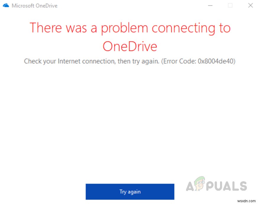 Windows 10 पर OneDrive साइन-इन त्रुटि कोड 0x8004de40 को कैसे ठीक करें? 