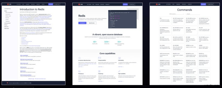 Redis.io को ताज़ा और विस्तारित करना 