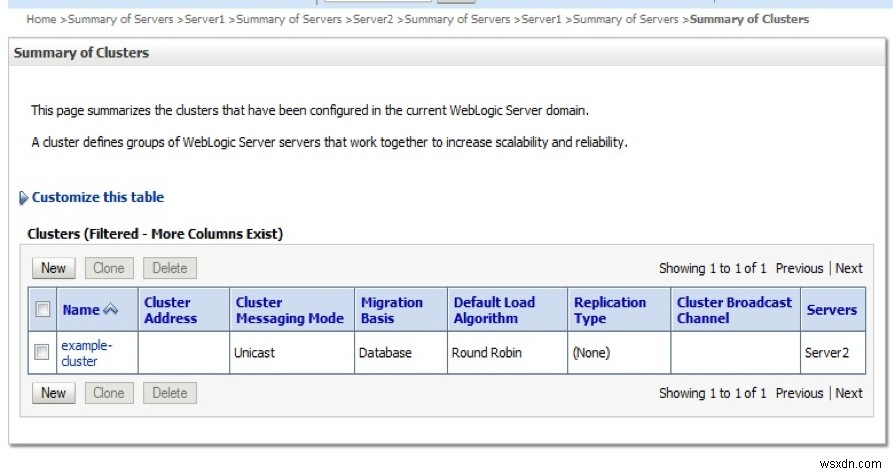 Oracle v12c वेबलॉजिक विशेषताएं और परिवर्तन 