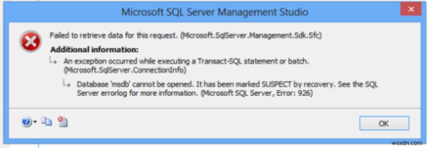 Microsoft SQL सर्वर उन्नत भ्रष्टाचार और पुनर्प्राप्ति 