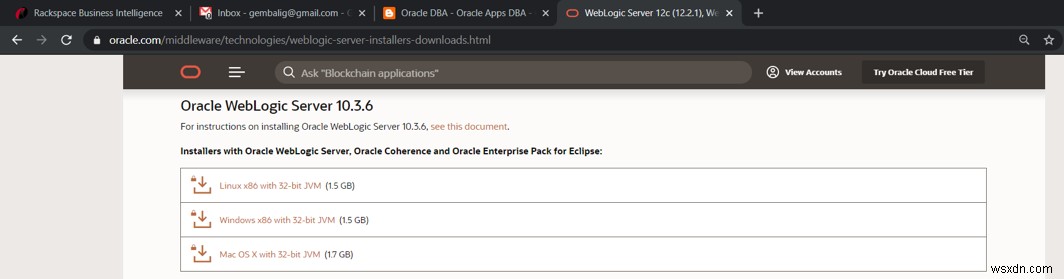 Oracle ADF को ई-बिजनेस सूट के साथ एकीकृत करें 