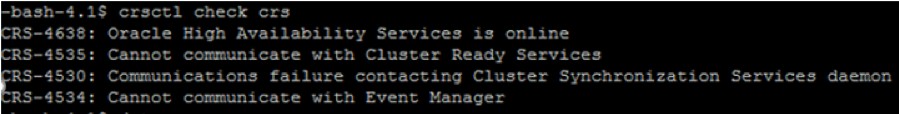 Oracle वोटिंग डिस्क को पुनर्प्राप्त करें जब उसका बैकअप न हो 