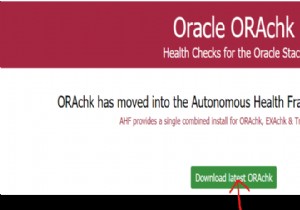 ORachk . के साथ आरंभ करें 