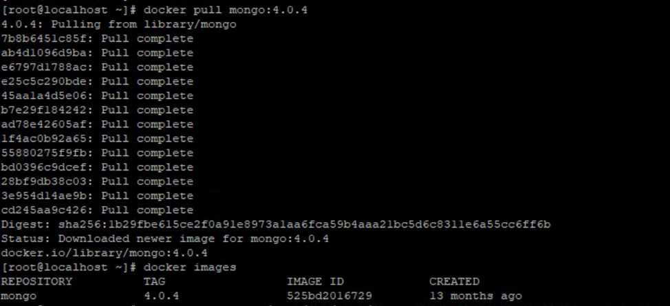 MongoDB को डॉकर कंटेनर के रूप में तैनात करें 