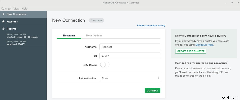 पेश है MongoDB कम्पास 