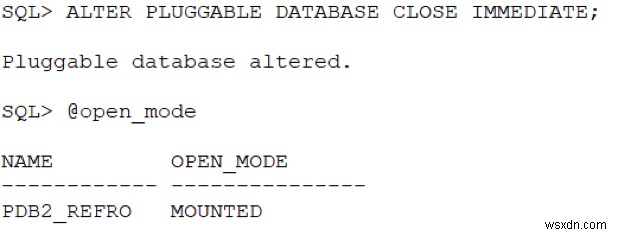 Oracle डेटाबेस रीफ़्रेश करने योग्य क्लोन सुविधा का उपयोग करें—भाग दो:प्रदर्शन 