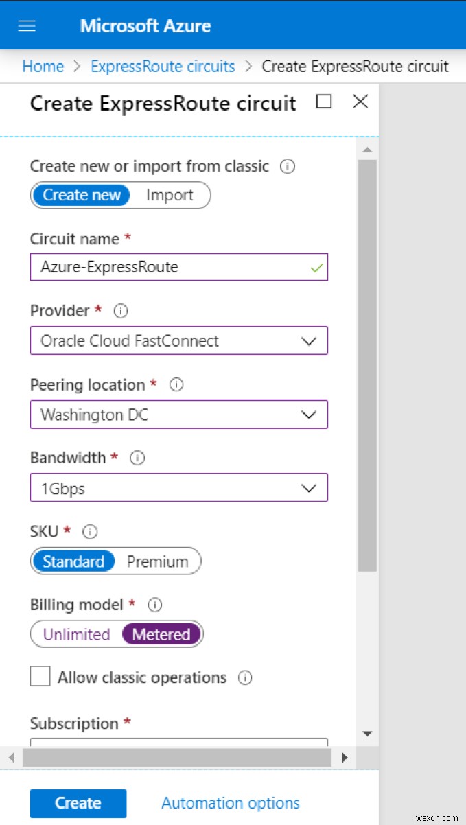 Microsoft Azure और Oracle Cloud Infrastructure पर एप्लिकेशन चलाएँ 