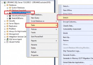 डेटाबेस को स्ट्रेच करें—समझें