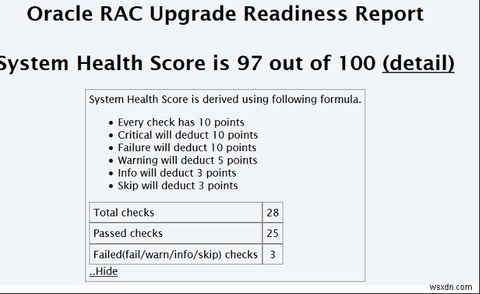 Oracle ग्रिड को 12c से 19c . में अपग्रेड करें 