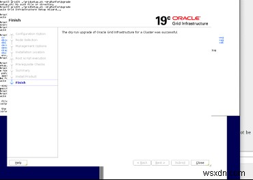 Oracle ग्रिड को 12c से 19c . में अपग्रेड करें 