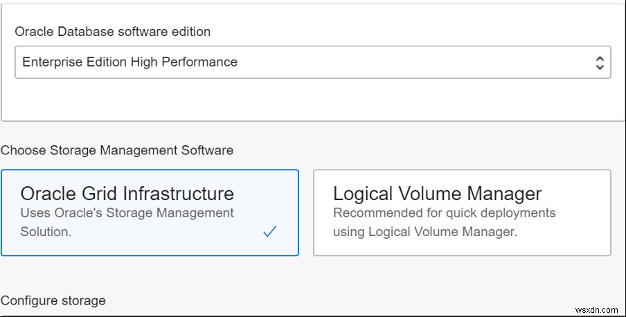 क्लाउड में Oracle डाटाबेस (DBaaS) बनाएं 