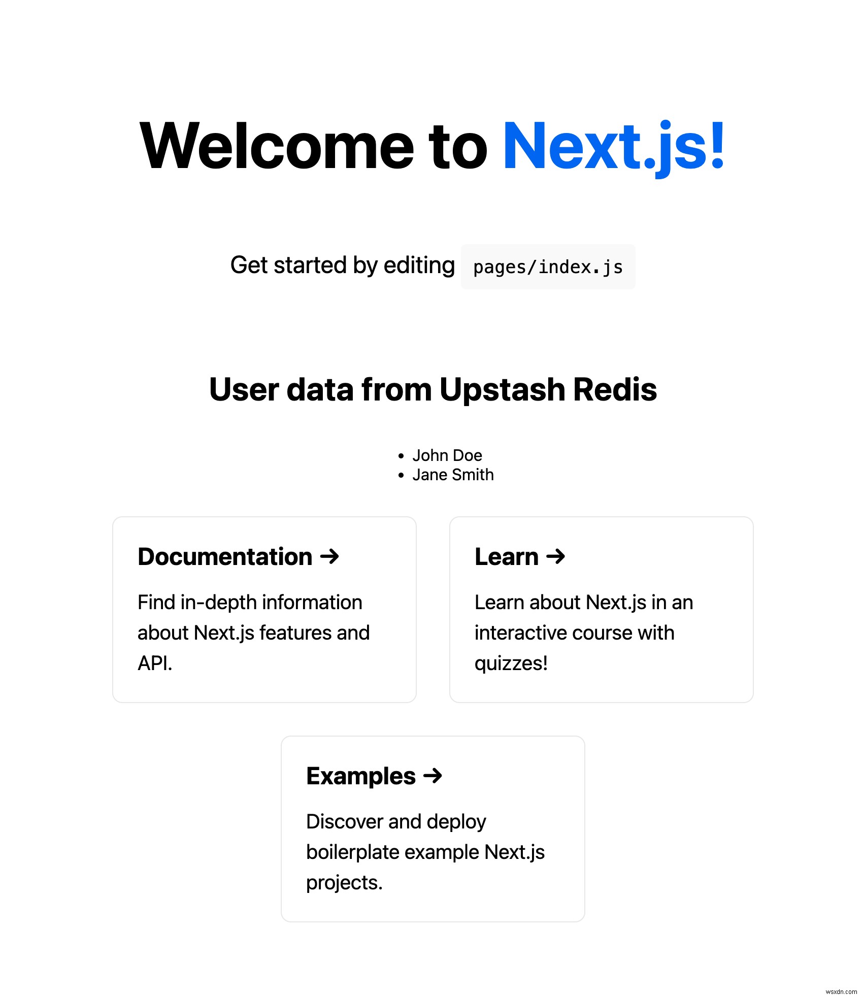 सर्वर रहित क्लाउड, Next.js और Upstash Redis के साथ आरंभ करें 