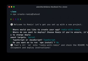 रेडिस के साथ रीमिक्स TODO ऐप 
