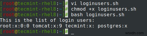 लिनक्स में सरल शैल स्क्रिप्ट कैसे बनाएं 