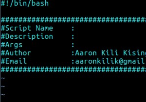 विम में शैल स्क्रिप्ट के लिए कस्टम हेडर टेम्पलेट कैसे बनाएं? 