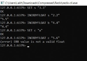 रेडिस INCRBYFLOAT - रेडिस में फ्लोटिंग पॉइंट वैल्यू कैसे बढ़ाएं 