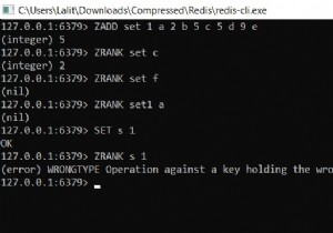 सॉर्ट किए गए सेट के एक तत्व की रैंक कैसे प्राप्त करें - Redis ZRANK | ज़्रेव्रैंक 