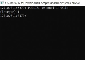 रेडिस पब्लिश - रेडिस पब / सब में एक संदेश कैसे प्रकाशित करें 