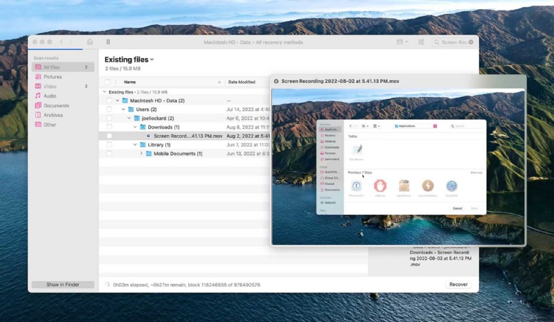 Mac पर स्क्रीन रिकॉर्डिंग कैसे रिकवर करें