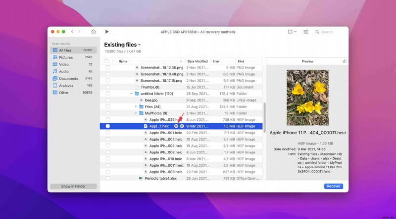 macOS मोंटेरे अपडेट के बाद खोई हुई फाइलों को कैसे रिकवर करें