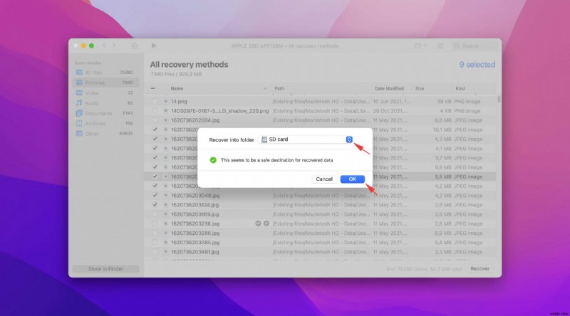 macOS मोंटेरे अपडेट के बाद खोई हुई फाइलों को कैसे रिकवर करें