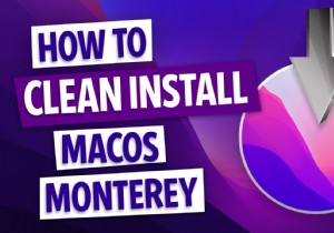 कुछ सरल चरणों में मैकोज़ मोंटेरे को कैसे साफ करें 