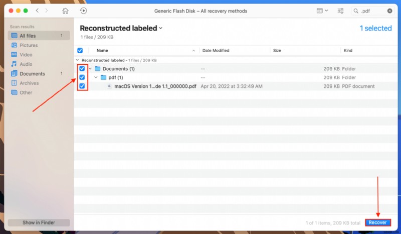 मैक पर हटाए गए, दूषित या सहेजे नहीं गए पीडीएफ फाइलों को कैसे पुनर्प्राप्त करें 