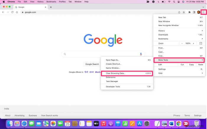 Mac Chrome पर कुकीज़ कहाँ संग्रहीत की जाती हैं?