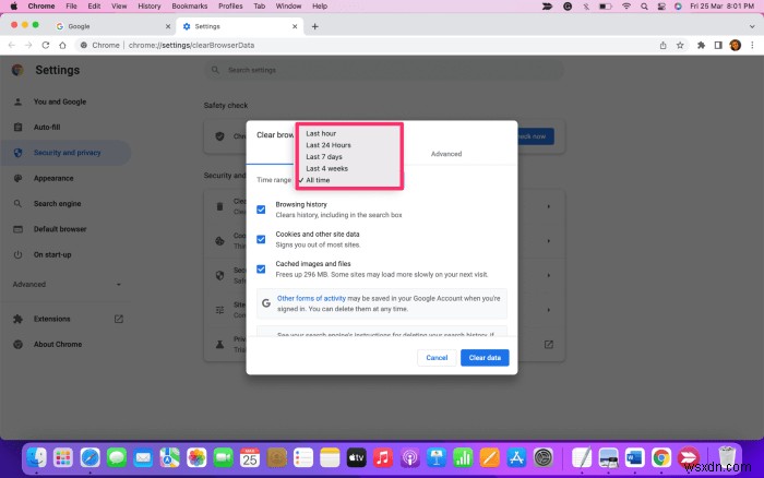 Mac Chrome पर कुकीज़ कहाँ संग्रहीत की जाती हैं?