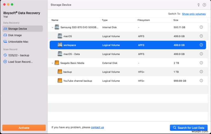 iBoysoft डेटा रिकवरी को macOS रिकवरी मोड में कैसे चलाएं?