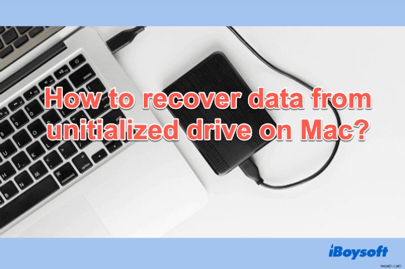 डिस्क क्या आरंभिक नहीं है? इससे डेटा कैसे पुनर्प्राप्त करें और इसे ठीक करें