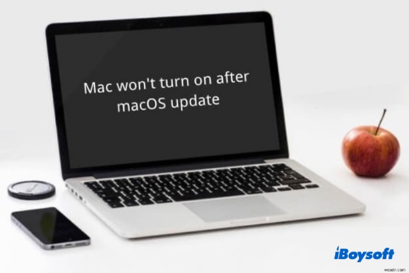 macOS अपडेट के बाद मैकबुक के चालू न होने की समस्या को ठीक करना (निश्चित गाइड)