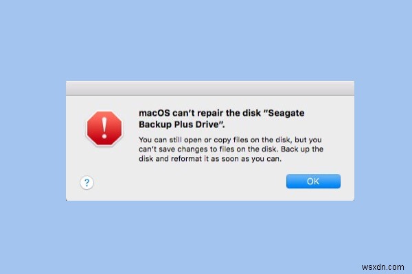 डिस्क कैसे ठीक करें उपयोगिता इस डिस्क की मरम्मत नहीं कर सकती है त्रुटि?