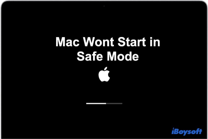 Mac सुरक्षित मोड में प्रारंभ नहीं होगा, यह रहा क्या करें?
