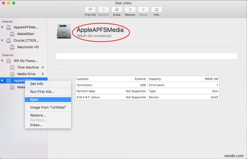AppleAPFSMedia अप्रारंभीकृत, खोए हुए डेटा को कैसे पुनर्प्राप्त करें?