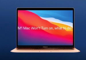 M1 MacBook Air/Pro चालू नहीं हो रहा है, क्या करें?