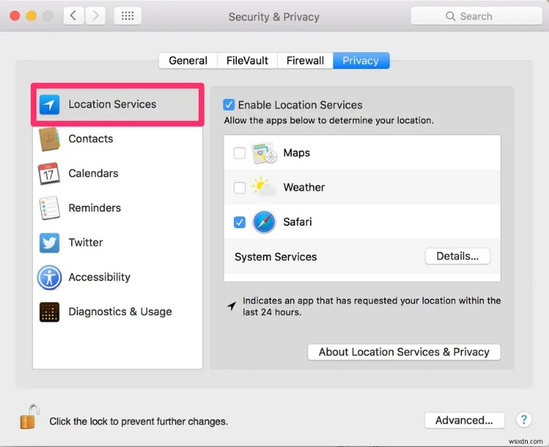 [Fixed] स्थान सेवाएं macOS Monterey में काम नहीं कर रही हैं